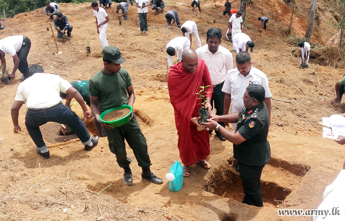 Army Joins ‘Vanaropa’ National Tree Planting Programme Second Phase