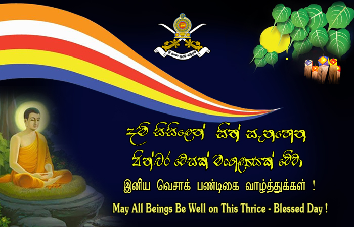 MAY ALL BEINGS BE WELL & HEALTHY DURING VESAK (THRICE BLESSED DAY) ! 