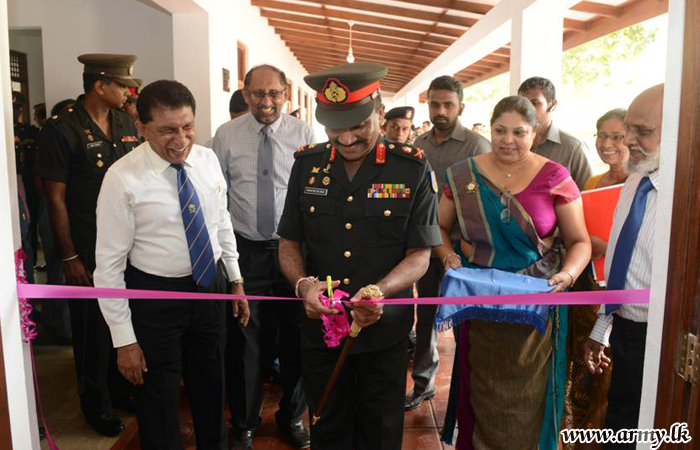 Commander Hails Service of Ex-servicemen Adding More Facilities to the 'Veterans' Home' 