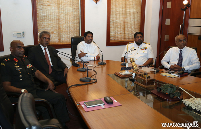 Video Conferencing Gives Updates on ‘Exercise - Cormorant Strike’
