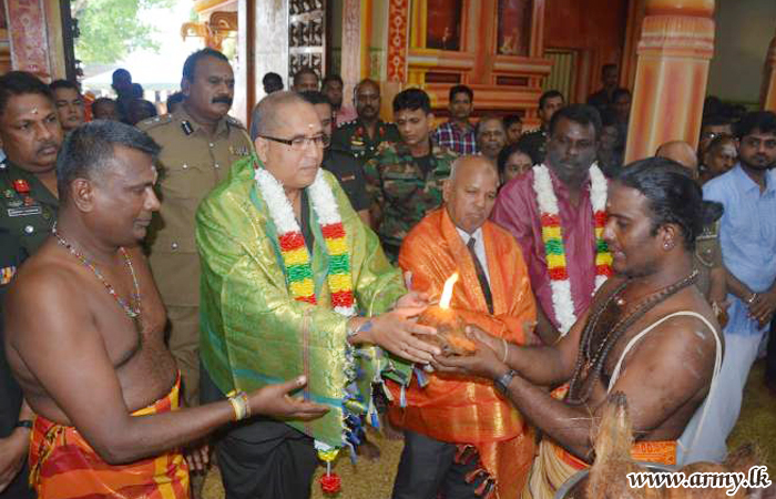 வன்னி பாதுகாப்பு படையினரால் தீபாவளிப் பண்டிகை நிகழ்வுகள்