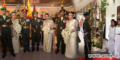 Wedding Bells Ring for Three More Disabled War Heroes 