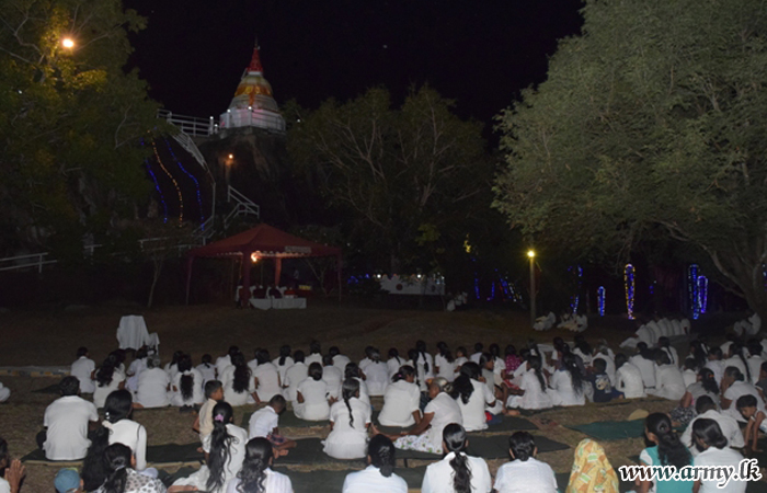 621 Brigade Assists Re-consecration of the Welioya Maha Seya