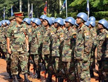 SLLI troops bound for Haiti bids au revoir