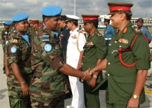 Sri Lankan Armed Forces make history joining UN troops